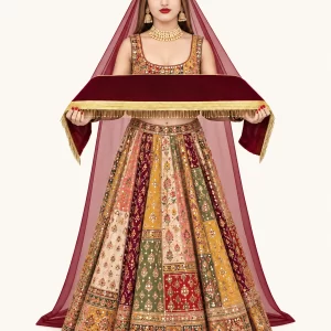 Bridal Dupatta Customization