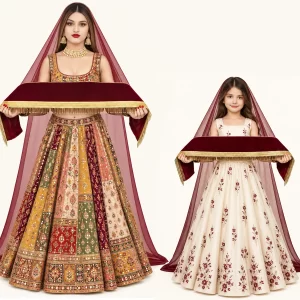 Bridal and Little Girl Customize Combo